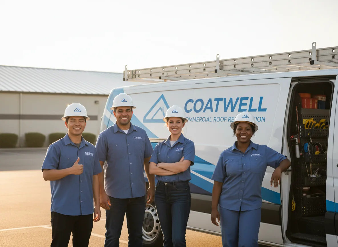 Commercial roof coating company in Onward, IN